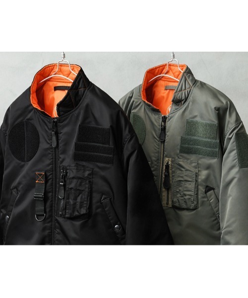 WAIPER.inc ma1 ma-1 WAIPER.inc 米軍 CUSTOM MA-1 フライトジャケット