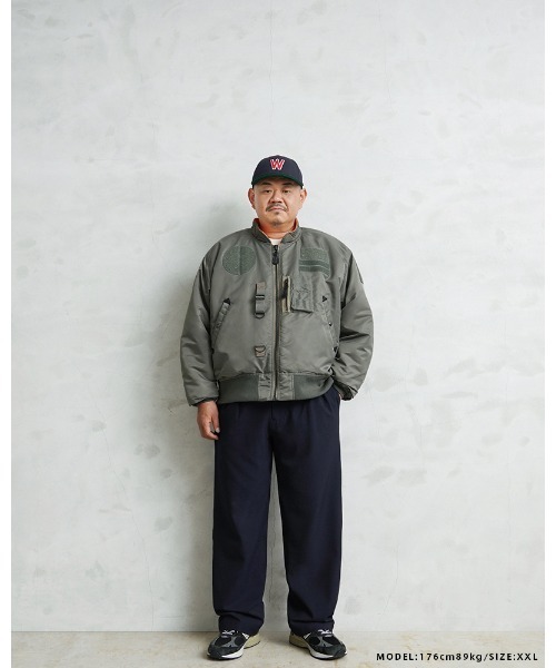 WAIPER inc MA-1 フライト ジャケット WAIPER.inc ma1 ma-1 米軍 最初期型 MA-1フライトジャケット MIL-J
