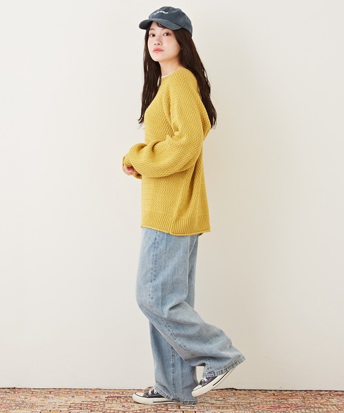 「CUBE SUGAR」 デニムパンツ S ライトブルー レディース_画像4
