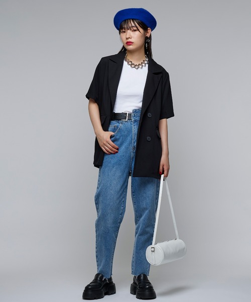 「Narcissus」 デニムパンツ FREE ブルー レディース_画像4