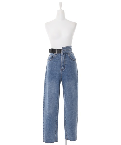 「Narcissus」 デニムパンツ FREE ブルー レディース_画像5