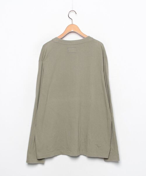 THE NORTH FACE PURPLE LABEL 「THE LABEL」 長袖Tシャツ L グリーン