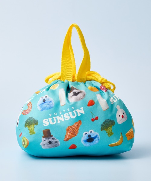 【売り切れ中】ダルトンお弁当箱　スノーピーク　　letters巾着 THE BAREFOOT 弁当箱 「 PUPPET SUNSUN / パペットスンスン 」ランチ