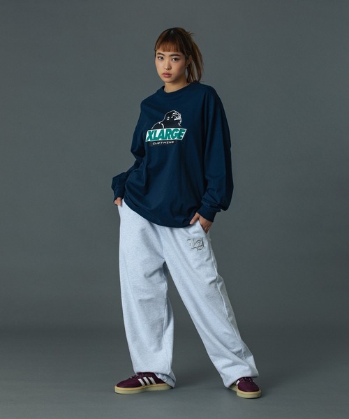 す*読様 x large 90s プリント ロンT Lサイズ XLARGE（エクストラ ラージ） tシャツ OLD OG L/S TEE メンズ
