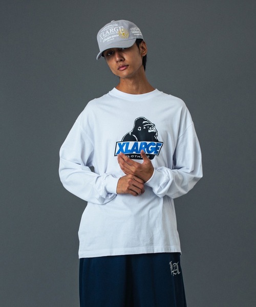XLARGE（エクストラ ラージ） tシャツ OLD OG L/S TEE メンズ