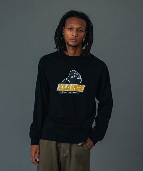 XLARGE（エクストラ ラージ） tシャツ OLD OG L/S TEE メンズ