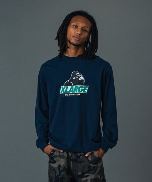 XLARGE（エクストラ ラージ） tシャツ OLD OG L/S TEE メンズ