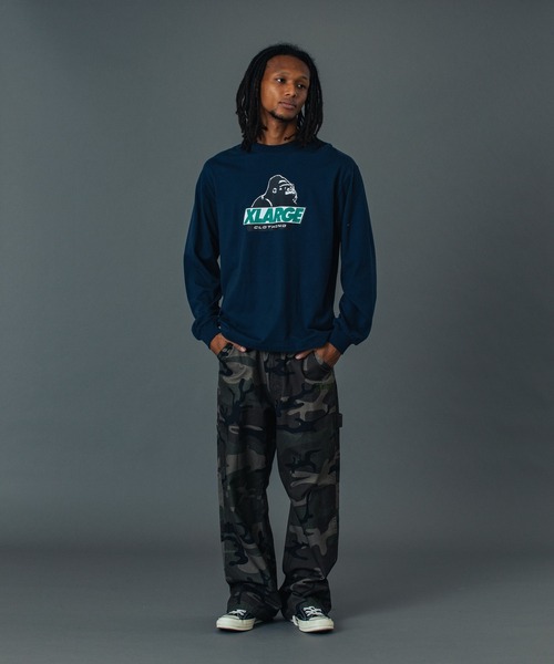 XLARGE（エクストラ ラージ） tシャツ OLD OG L/S TEE メンズ