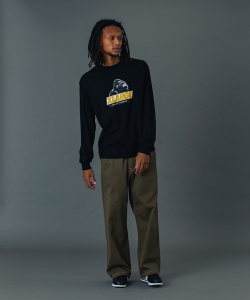 XLARGE（エクストラ ラージ） tシャツ OLD OG L/S TEE メンズ