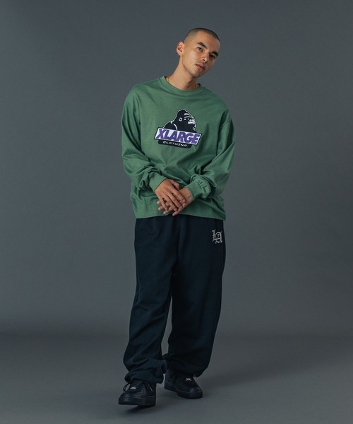 XLARGE（エクストラ ラージ） tシャツ OLD OG L/S TEE メンズ