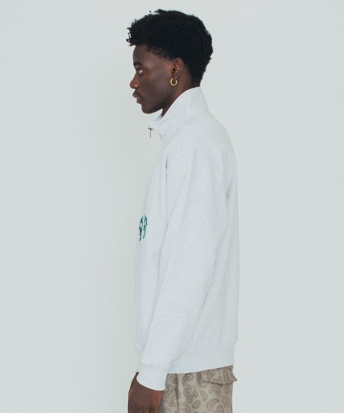 「SILAS」 プルオーバーパーカー M アッシュ メンズの画像2