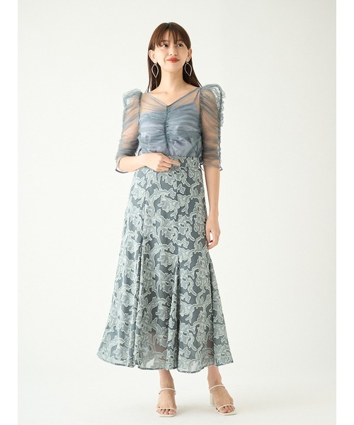 「SNIDEL」 スカート 0 ホワイト レディース_画像7