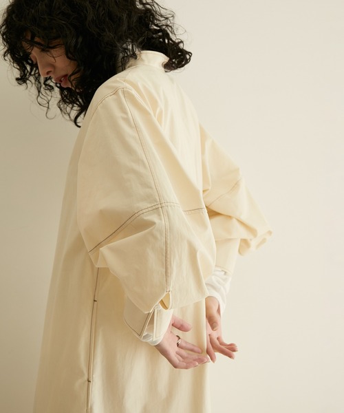 「SALON adam et rope'」 長袖ワンピース FREE ブラック レディース_画像7