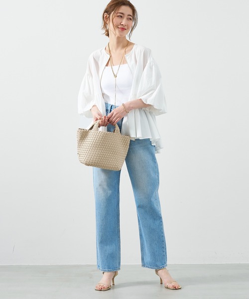 トートバッグ 「NAGHEDI」スモールトートバッグ-St Barths Small Tote レディースの画像
