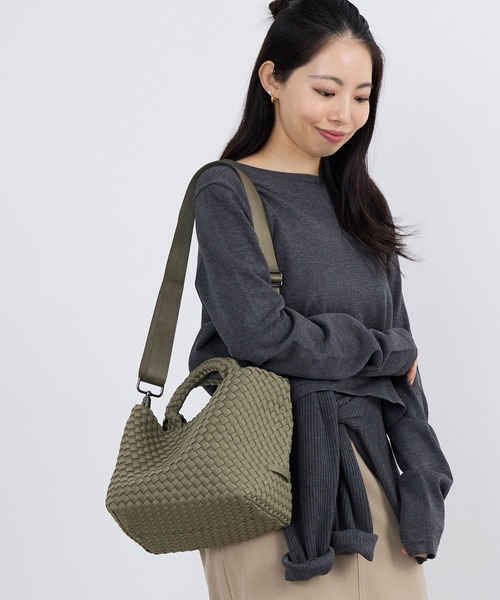 トートバッグ 「NAGHEDI」スモールトートバッグ-St Barths Small Tote レディースの画像