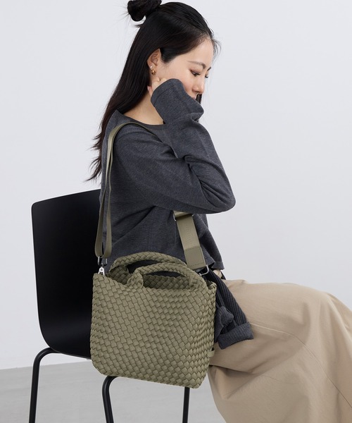 トートバッグ 「NAGHEDI」スモールトートバッグ-St Barths Small Tote レディースの画像