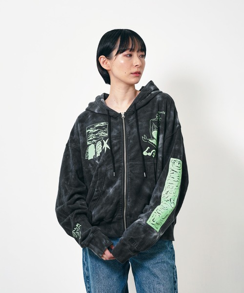 パーカー “SEA” norahi ジップパーカー レディース メンズ : ZOZOTOWN