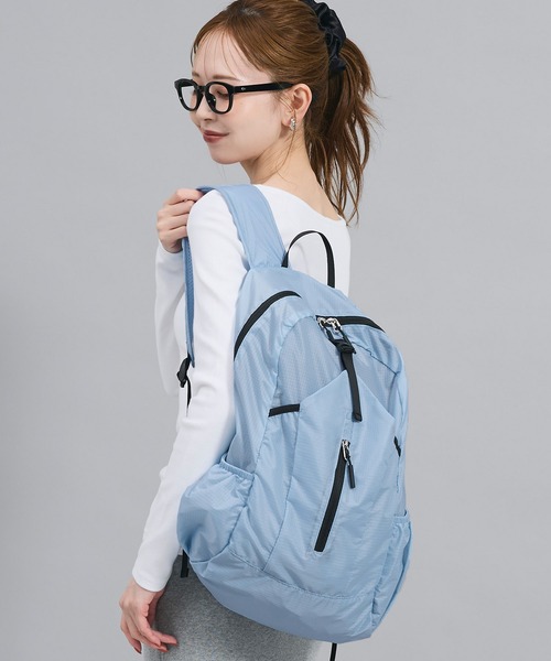 デイバック リュック ＼大人気!!／ ポケッタブル縦ファスナーバックパック「高橋愛様着用」「西山茉希様着用」 レディース メンズ | coca | 05