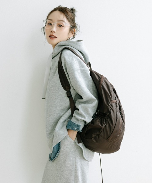 デイバック リュック ＼大人気!!／ ポケッタブル縦ファスナーバックパック「高橋愛様着用」「西山茉希様着用」 レディース メンズ | coca | 19