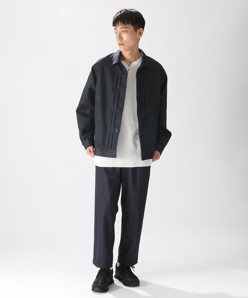 「NUMERALS」 デニムジャケット MEDIUM ネイビー メンズ_画像5