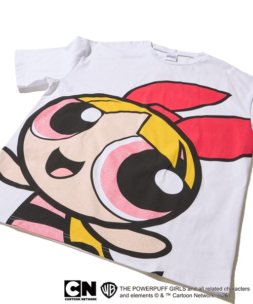 ADPOSION（アドポーション） tシャツ 半袖 「The Powerpuff Girls