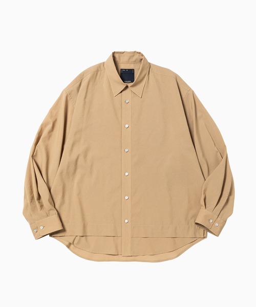 meanswhile（ミーンズワイル） シャツ Breathable Side Slit L/S SH