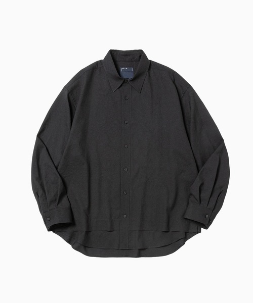 meanswhile（ミーンズワイル） シャツ Breathable Side Slit L/S SH
