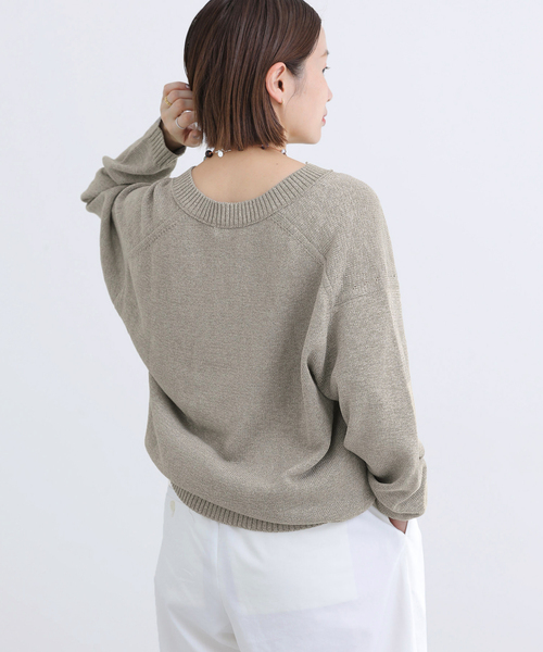 IENA（イエナ） ニット セーター コットンwashiニットプルオーバー