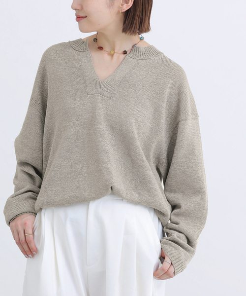 IENA イエナ ニット レディース セーター ベージュ IENA（イエナ）ニット・セーター ベージュ サイズ:F レディース