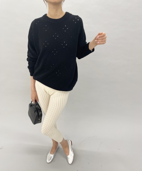 「EDIT. FOR LULU」 長袖ニット FREE ブラック レディース_画像5