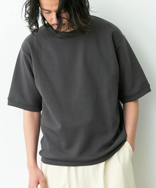 URBAN RESEARCH Sonny Label tシャツ シルキーダンボールニットTシャツ