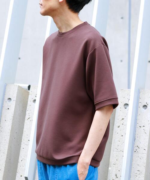 URBAN RESEARCH Sonny Label tシャツ シルキーダンボールニットTシャツ