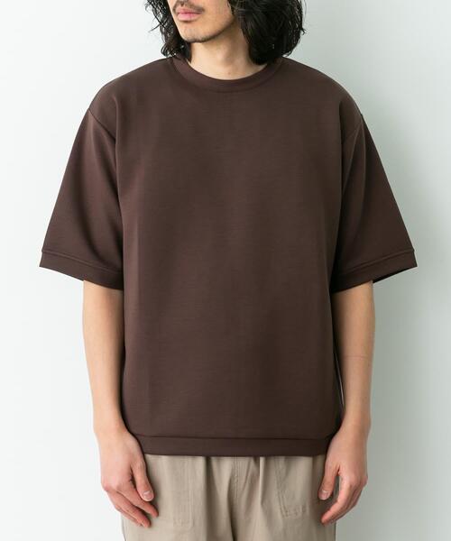 URBAN RESEARCH Sonny Label tシャツ シルキーダンボールニットTシャツ