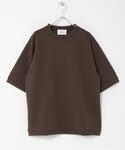 tシャツ シルキーダンボールニットTシャツ メンズの詳細画像4