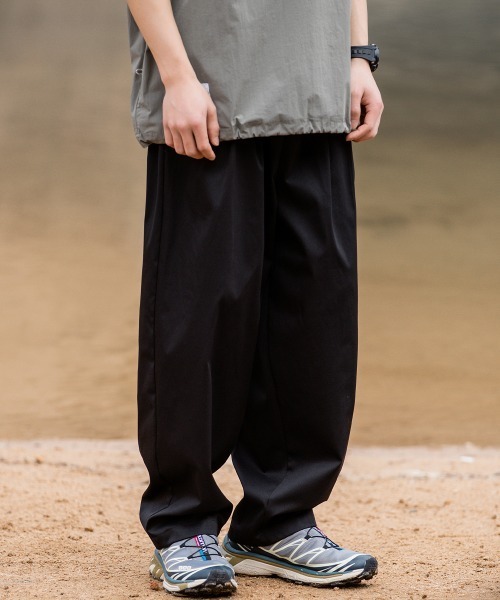 「Shoowtime」 チノパンツ MEDIUM ブラック メンズ_画像3