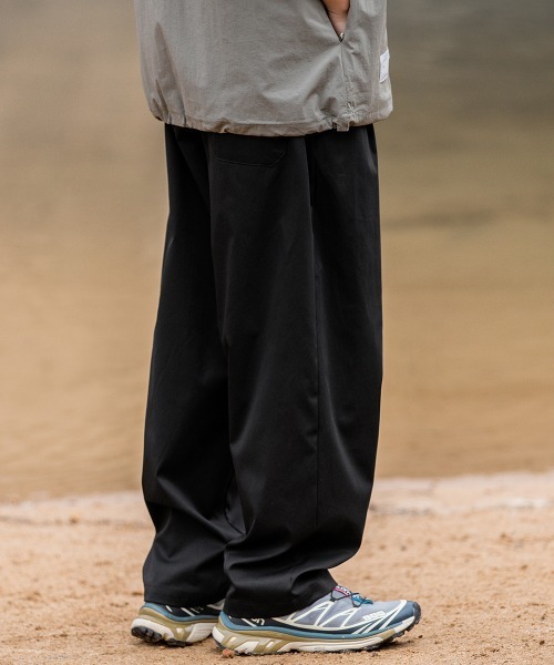 「Shoowtime」 チノパンツ MEDIUM ブラック メンズ_画像6