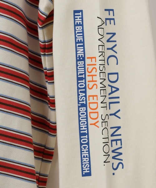 niko and…（ニコアンド） tシャツ 「FISHS EDDY(フィッシュエディ