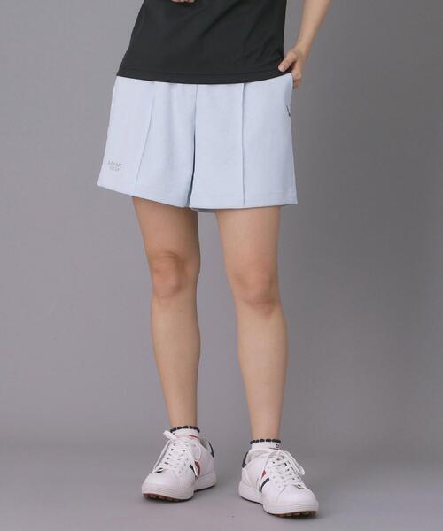 パンツ 「ADABAT NAVY」吸水速乾/接触冷感 UVストレッチツイルキュロット レディースの画像