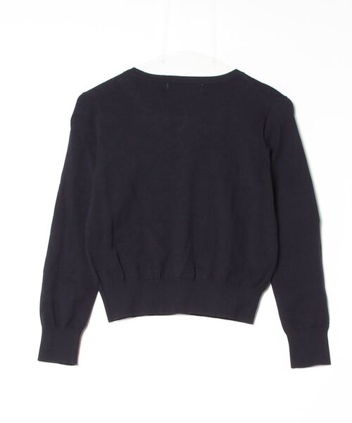 「31 Sons de mode」 ニットカーディガン 36 ネイビー レディース_画像2