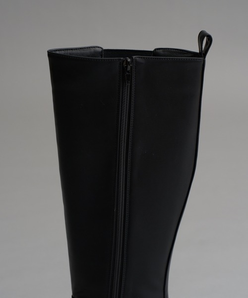 「one after another NICE CLAUP」 ロングブーツ S グレイッシュベージュ レディース_画像2