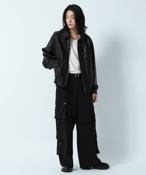 RAGEBLUE（レイジブルー） ブルゾン アウター Synthetic Leather Short 