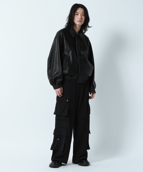 RAGEBLUE（レイジブルー） ブルゾン アウター Synthetic Leather Short