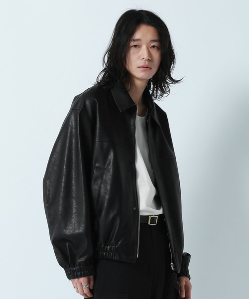 RAGEBLUE（レイジブルー） ブルゾン アウター Synthetic Leather Short