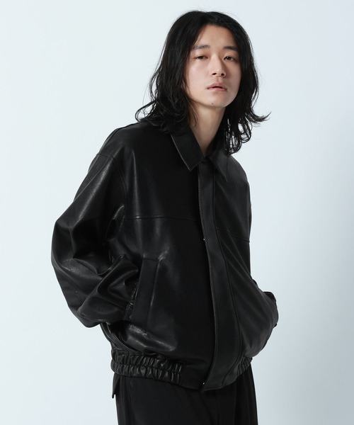 RAGEBLUE（レイジブルー） ブルゾン アウター Synthetic Leather Short
