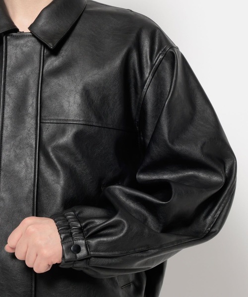 RAGEBLUE（レイジブルー） ブルゾン アウター Synthetic Leather Short