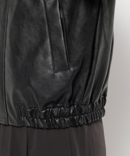 RAGEBLUE（レイジブルー） ブルゾン アウター Synthetic Leather Short
