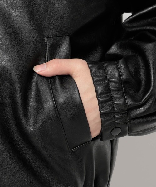 RAGEBLUE（レイジブルー） ブルゾン アウター Synthetic Leather Short