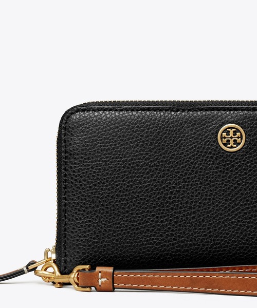 「TORY BURCH」 財布 ONE SIZE グレイッシュベージュ レディースの画像