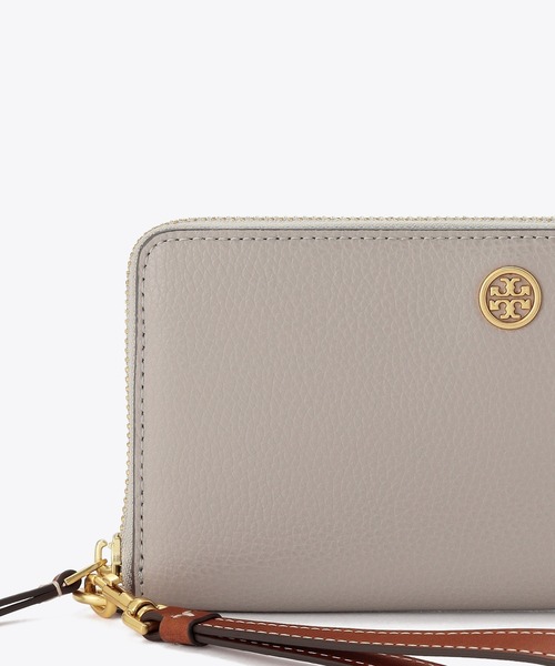 「TORY BURCH」 財布 ONE SIZE グレイッシュベージュ レディースの画像