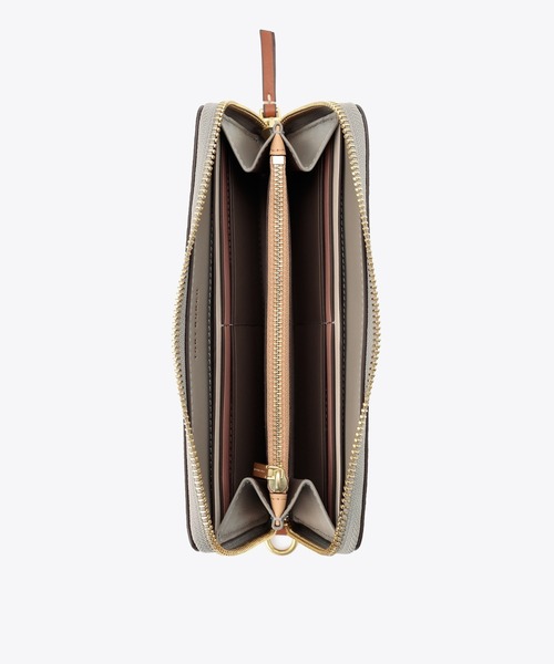 「TORY BURCH」 財布 ONE SIZE グレイッシュベージュ レディースの画像
